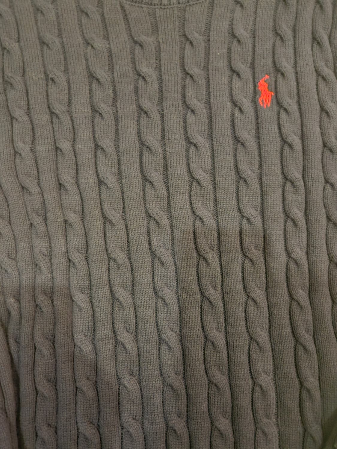 폴로랄프로렌 피마코튼 네이비니트s 상품이미지4