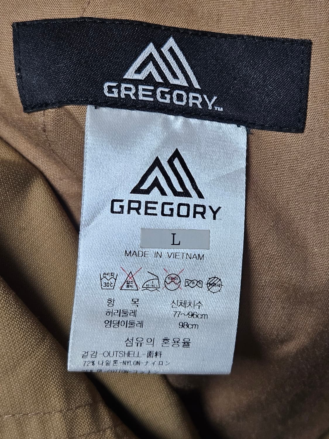 그레고리 팬츠 L/gregory 배기팬츠 상품이미지5