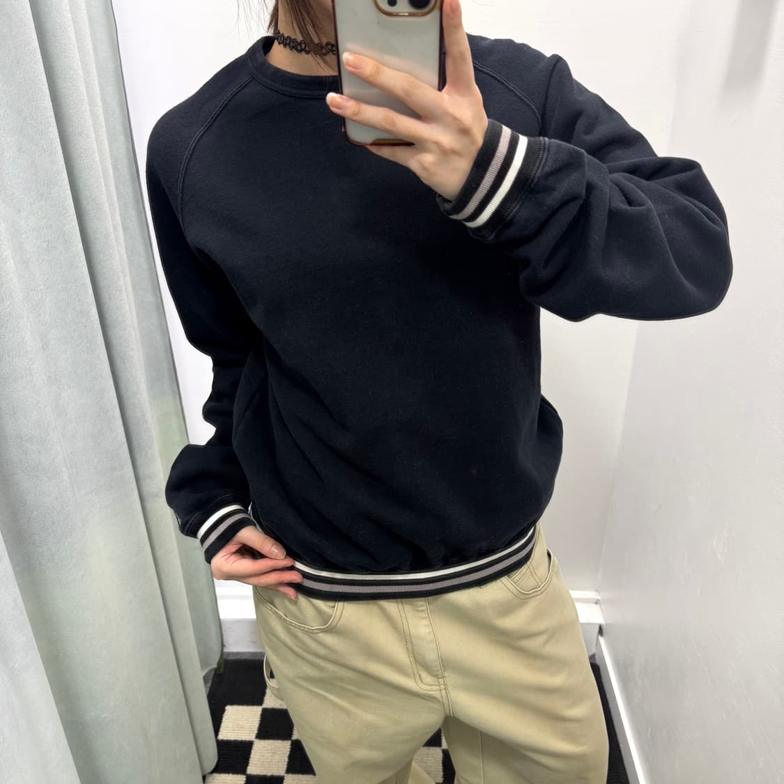 폴스미스 진스 네이비 스웻셔츠 상품이미지1