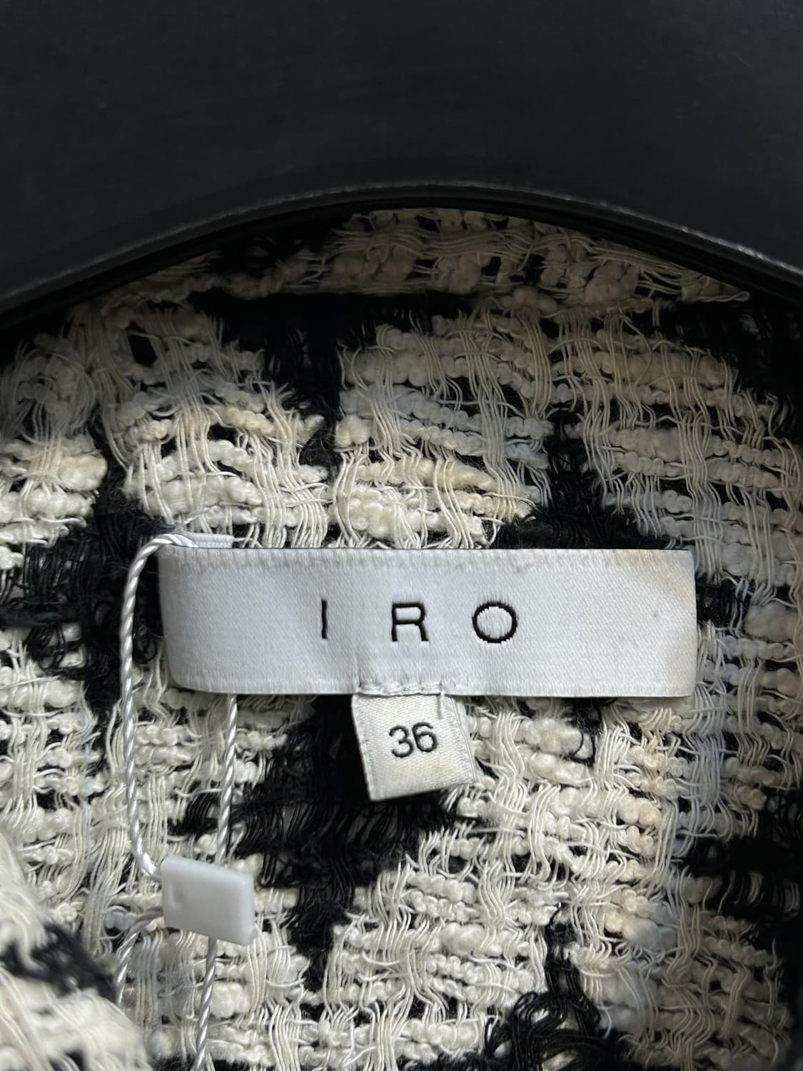 이로 파리 트위드 자가드 블루종 자켓 상품이미지6