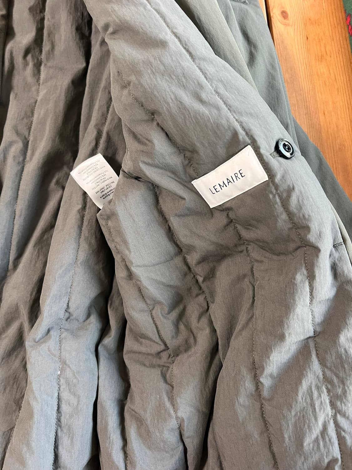 르메르 푸퍼자켓 Lemaire 22fw 44사이즈 95-100 상품이미지7