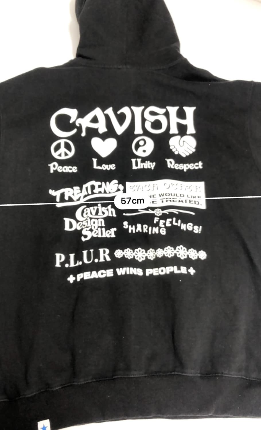 카비시 PLUR 후드티 L  상품이미지10