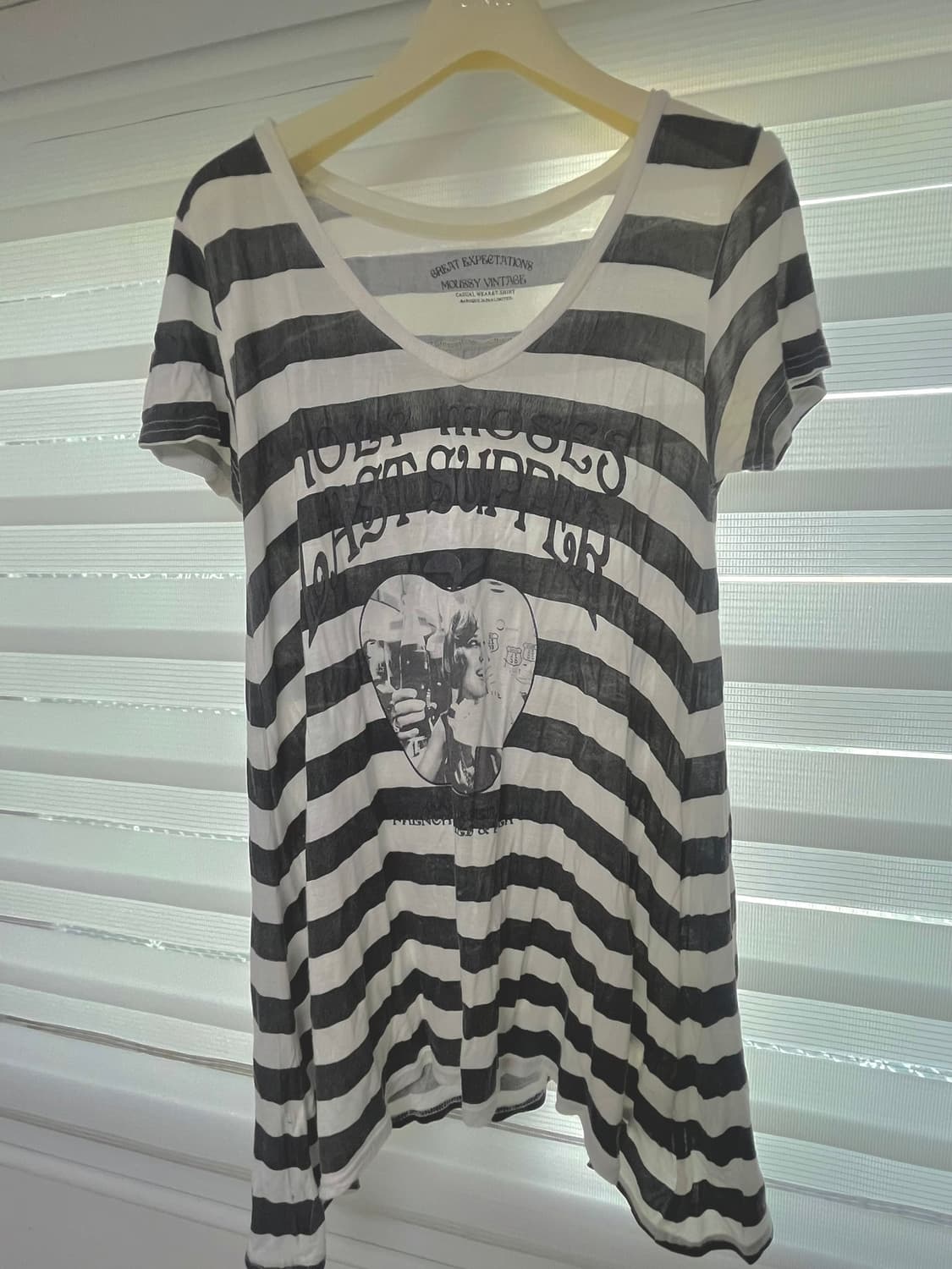 moussy 빈티지 언발란스 반팔 상품이미지1
