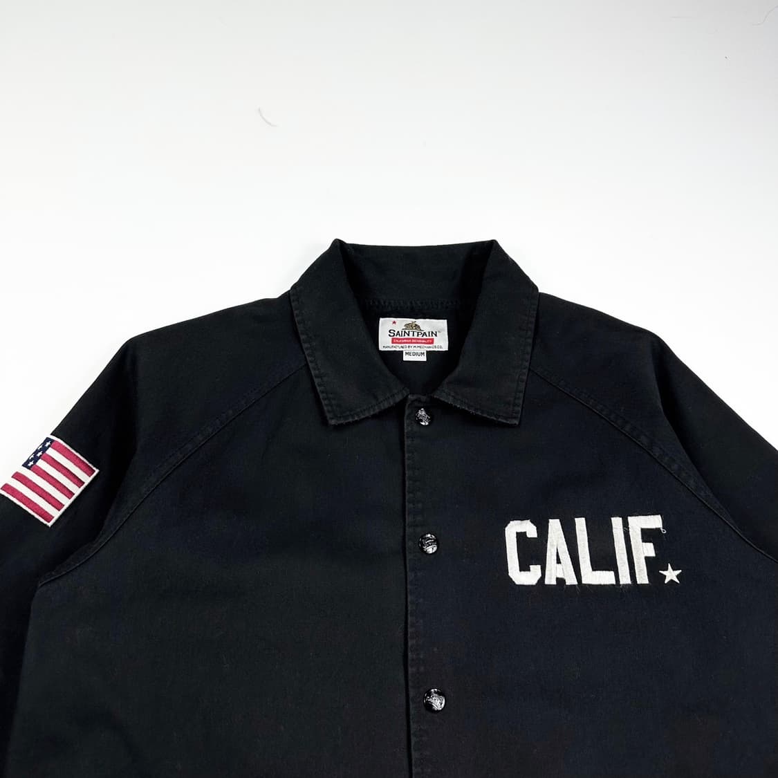 세인트페인 미카엘 블랙 코치자켓 (M) 상품이미지1