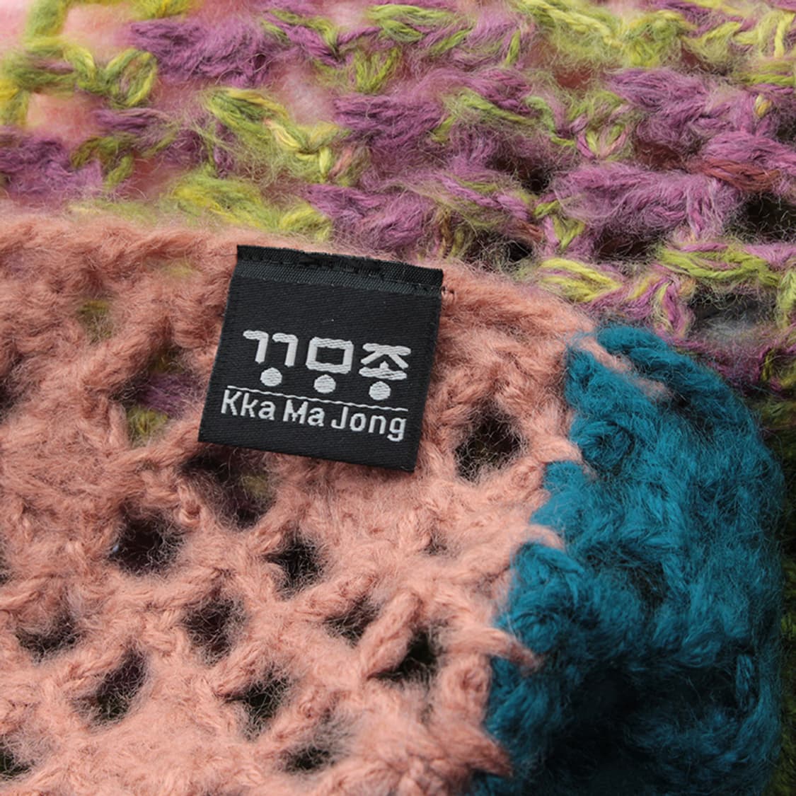 까마종 멀티컬러 니트 베스트 44, 55 상품이미지3