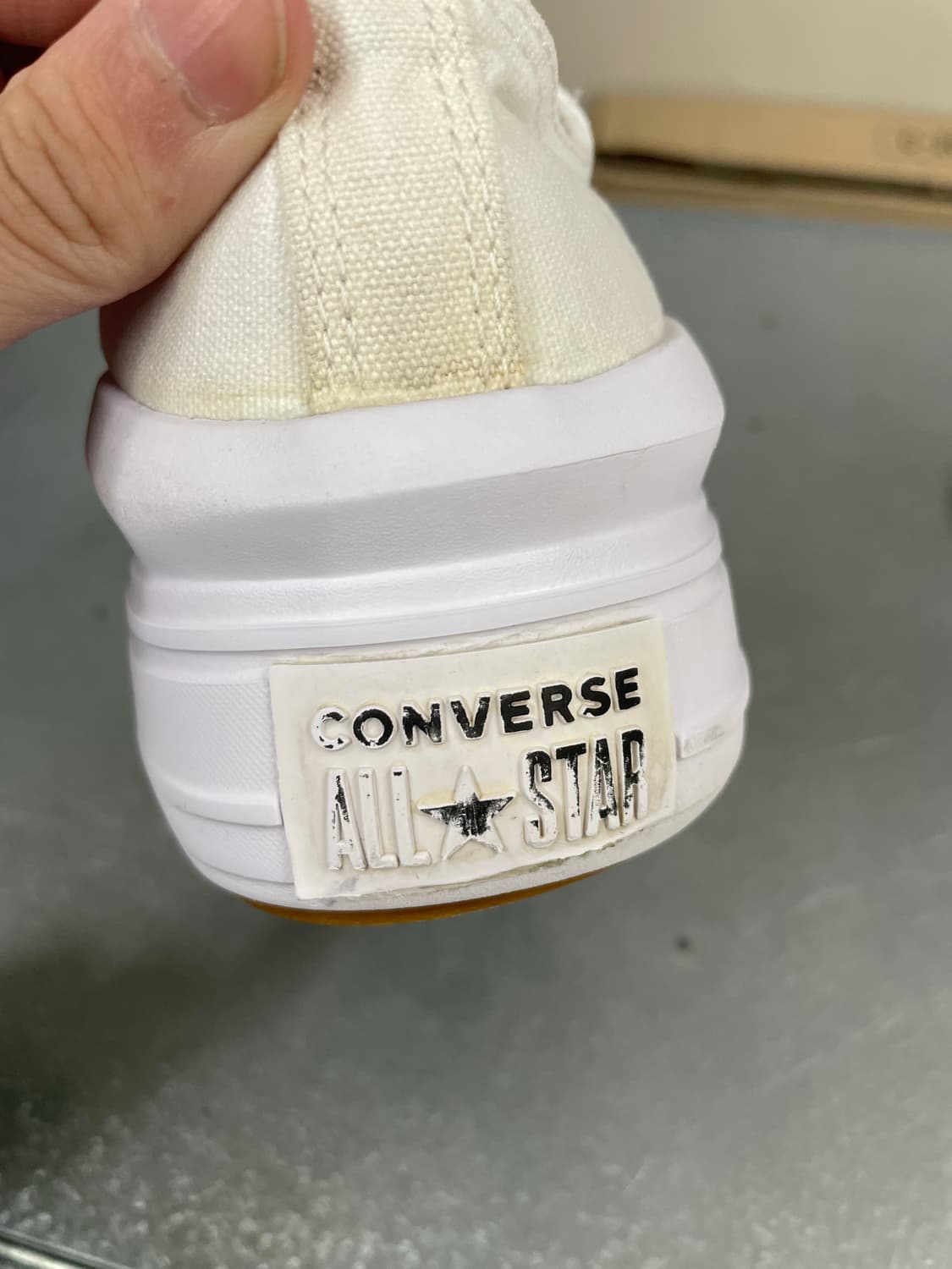 컨버스 척테일러 올스타 무브 화이트 245 상품이미지10