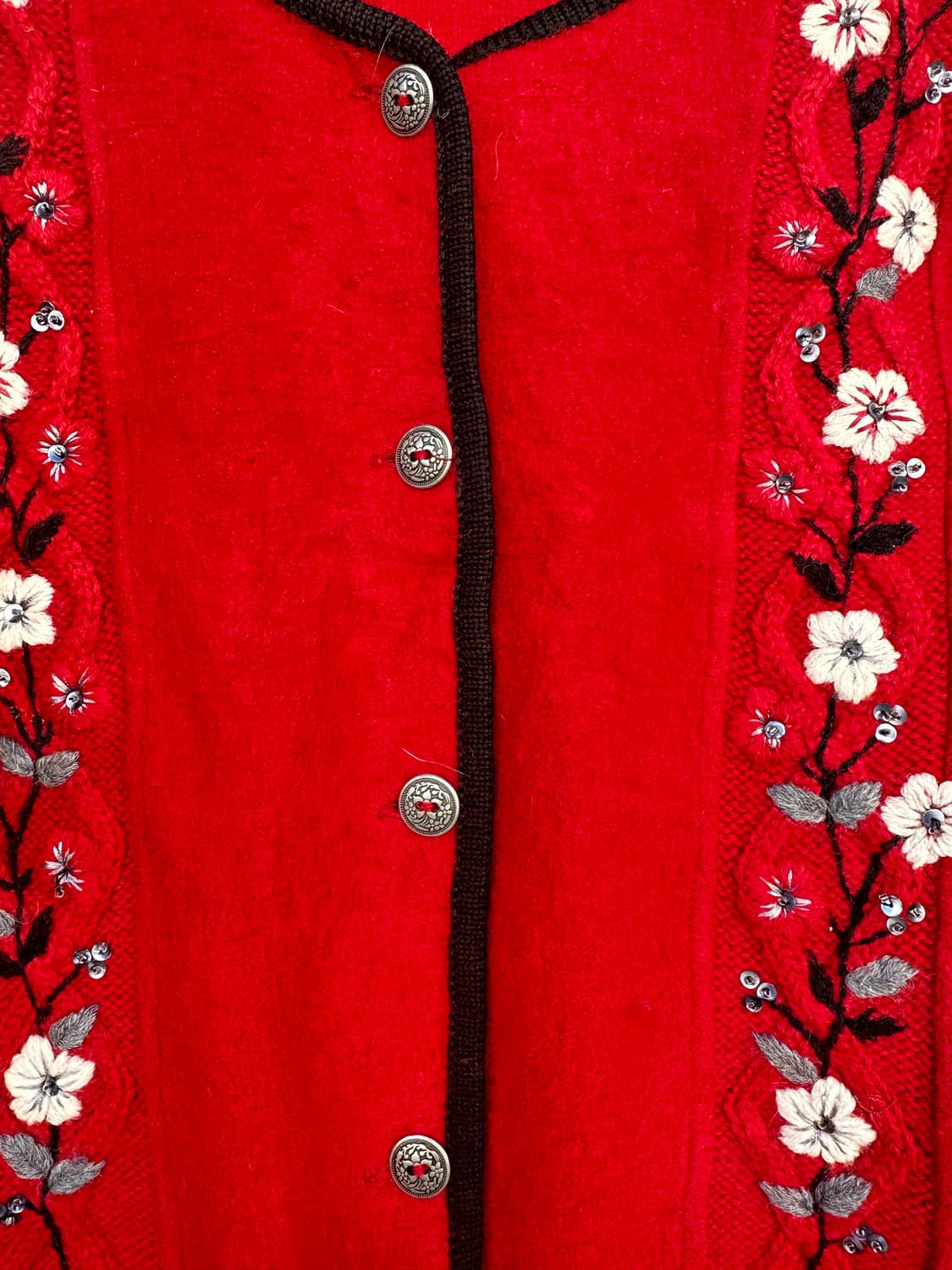 알프레드 더너(Alfred Dunner) 티롤리안 울 가디건 상품이미지5