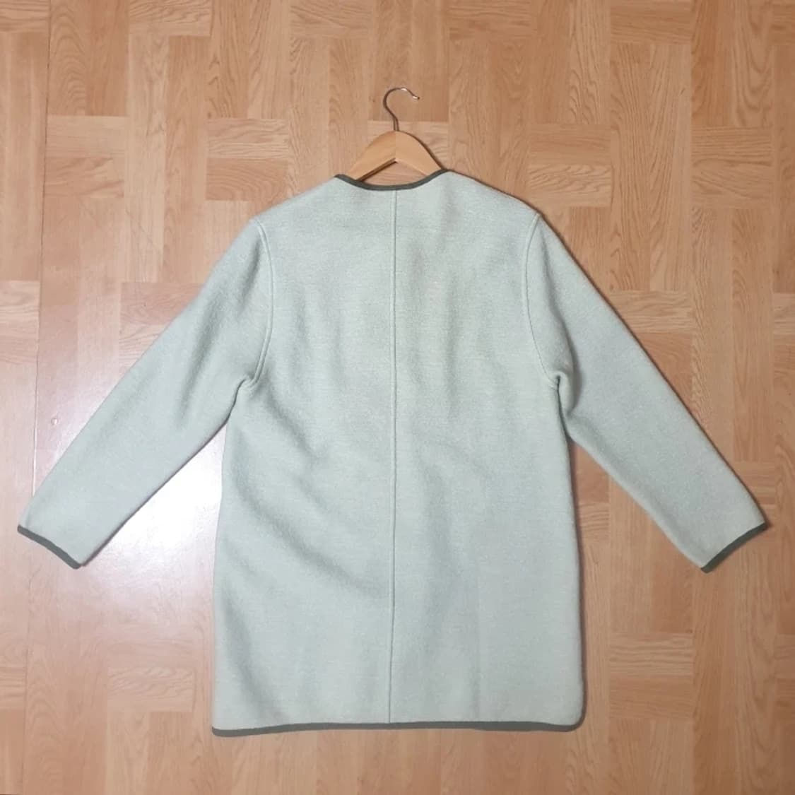 GEIGER 가이거 컬렉션라인 자수 퀼트안감 포인트 집업 가디건 자켓 상품이미지4