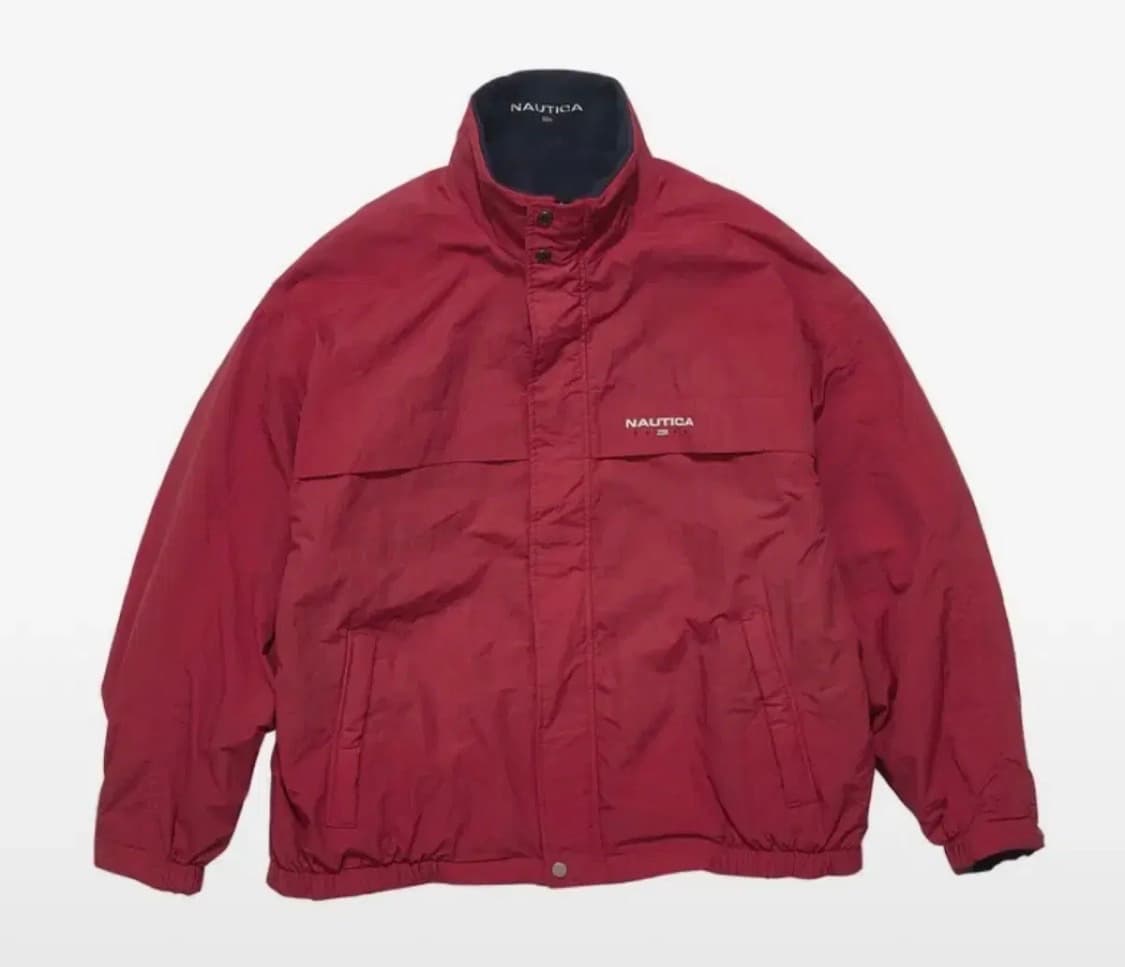 (새상품) 노티카 리버시블 파카 빈티지레드 XL 상품이미지1