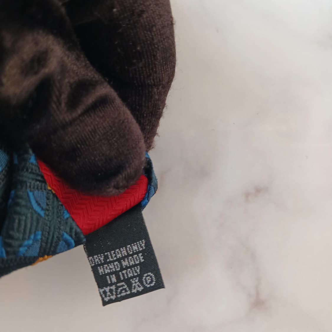 에스 티 듀퐁 실크 블루 자카드 넥타이 9.3cm A+등급 A19626
 상품이미지10