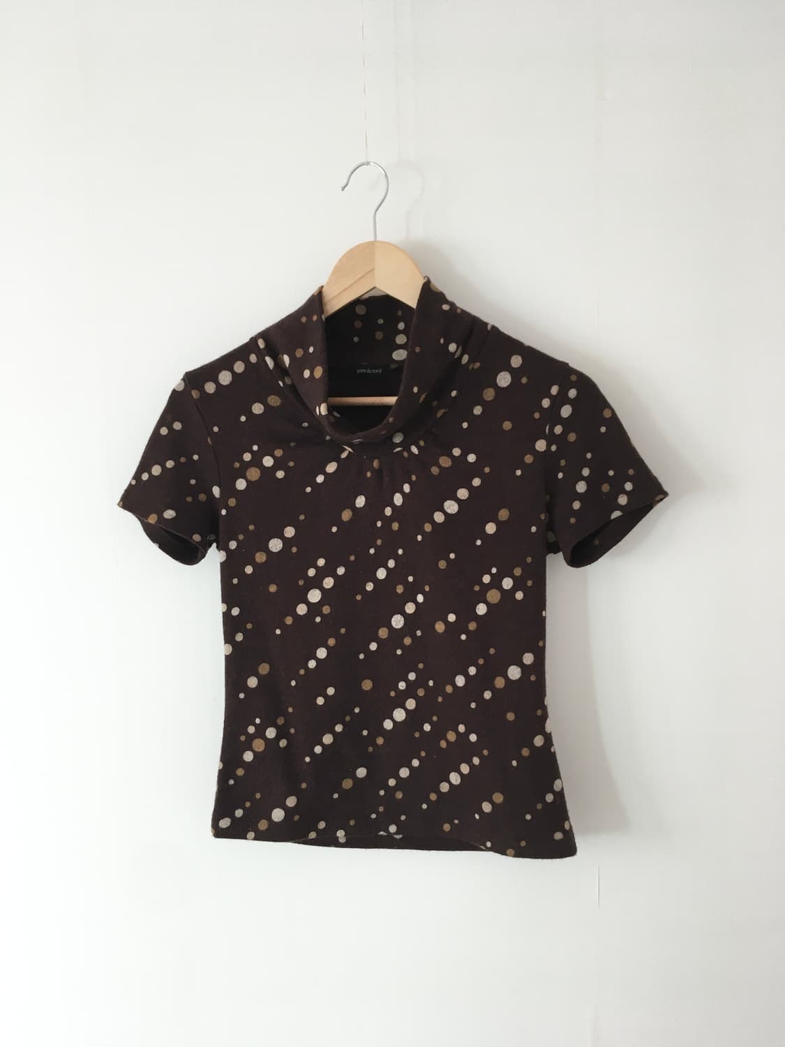 half neck dot top 상품이미지2