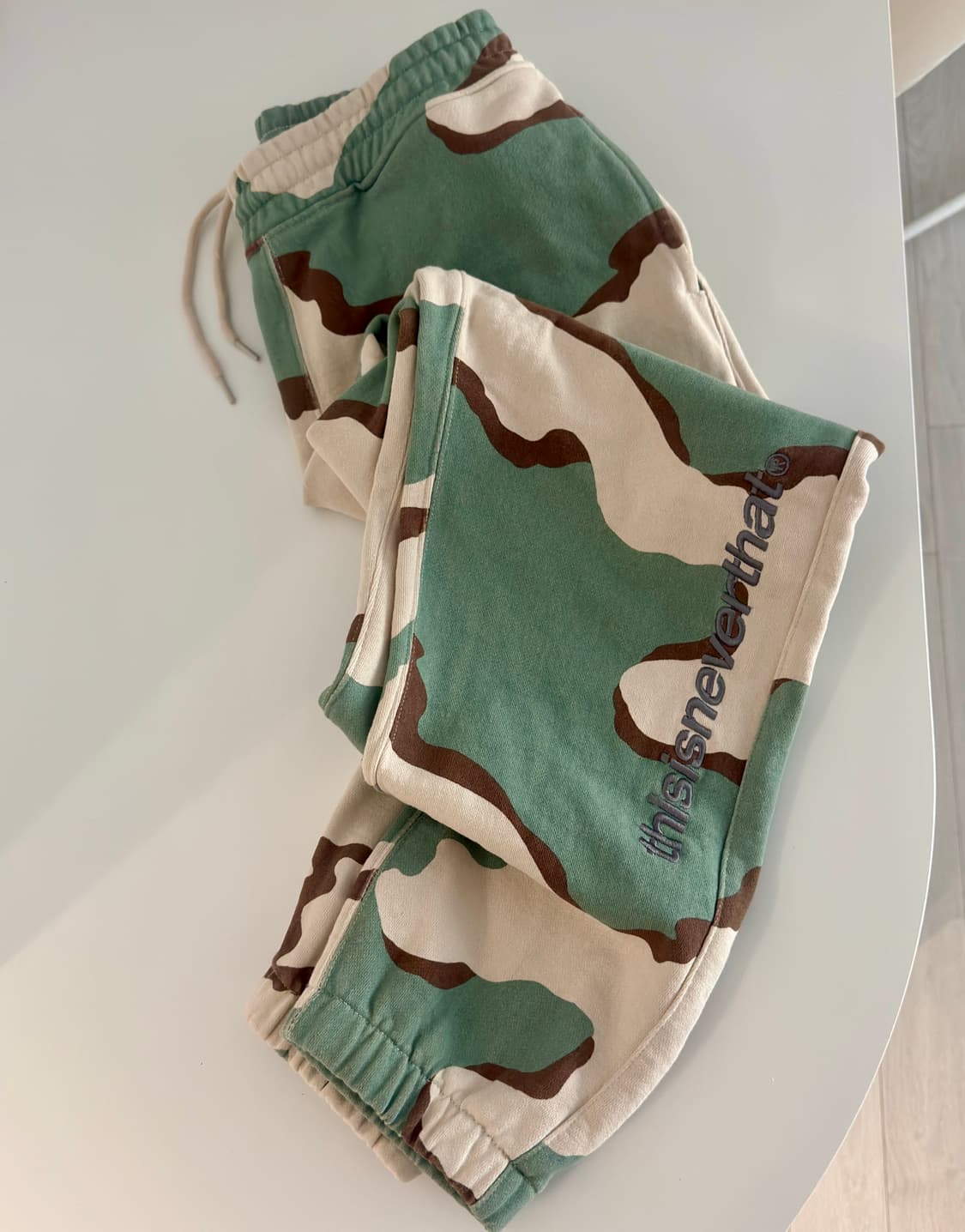 [M] 디네댓 사막3색 카모 스웻팬츠 상품이미지2