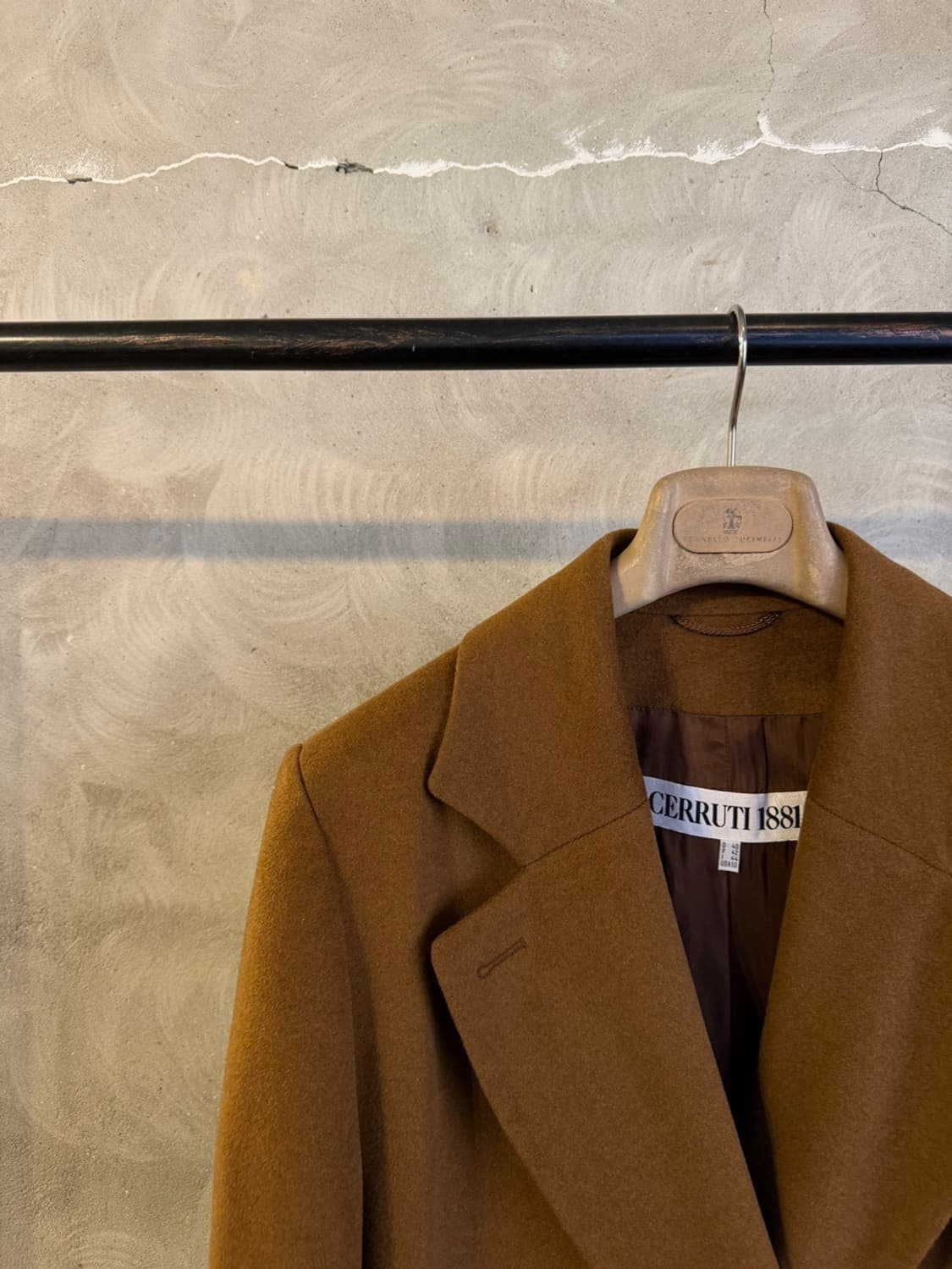 세루띠 캐시미어 더블 브레스티드 코트 66~77 상품이미지2