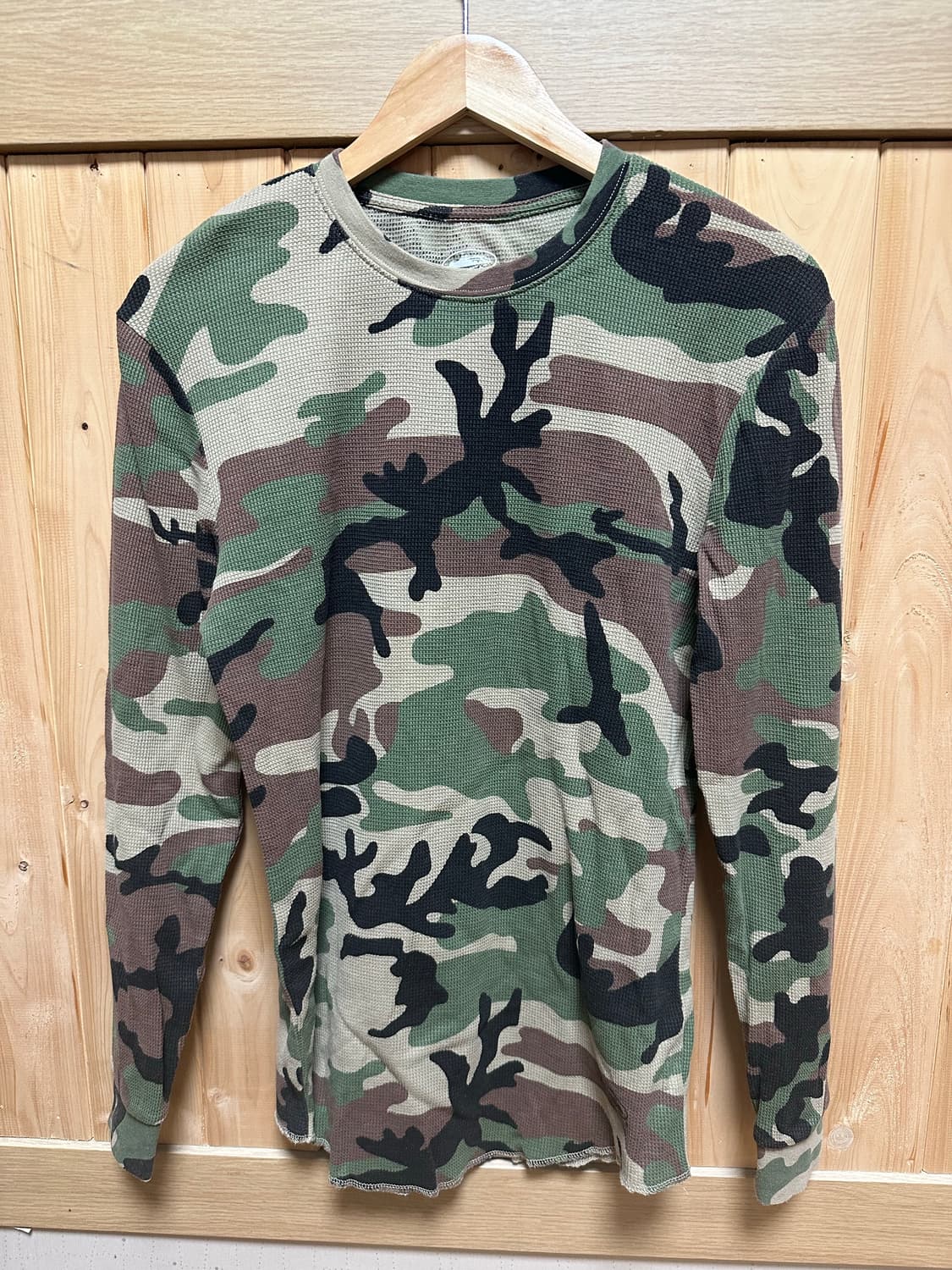 코르테이즈 우드랜드 카모 써멀티셔츠 L사이즈 corteiz camo 상품이미지1