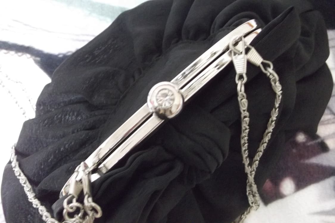 엑시즈팜 고스로리 리본 장미 크로스백 토트백 히메갸루 펑크 지뢰계 로걀 상품이미지6