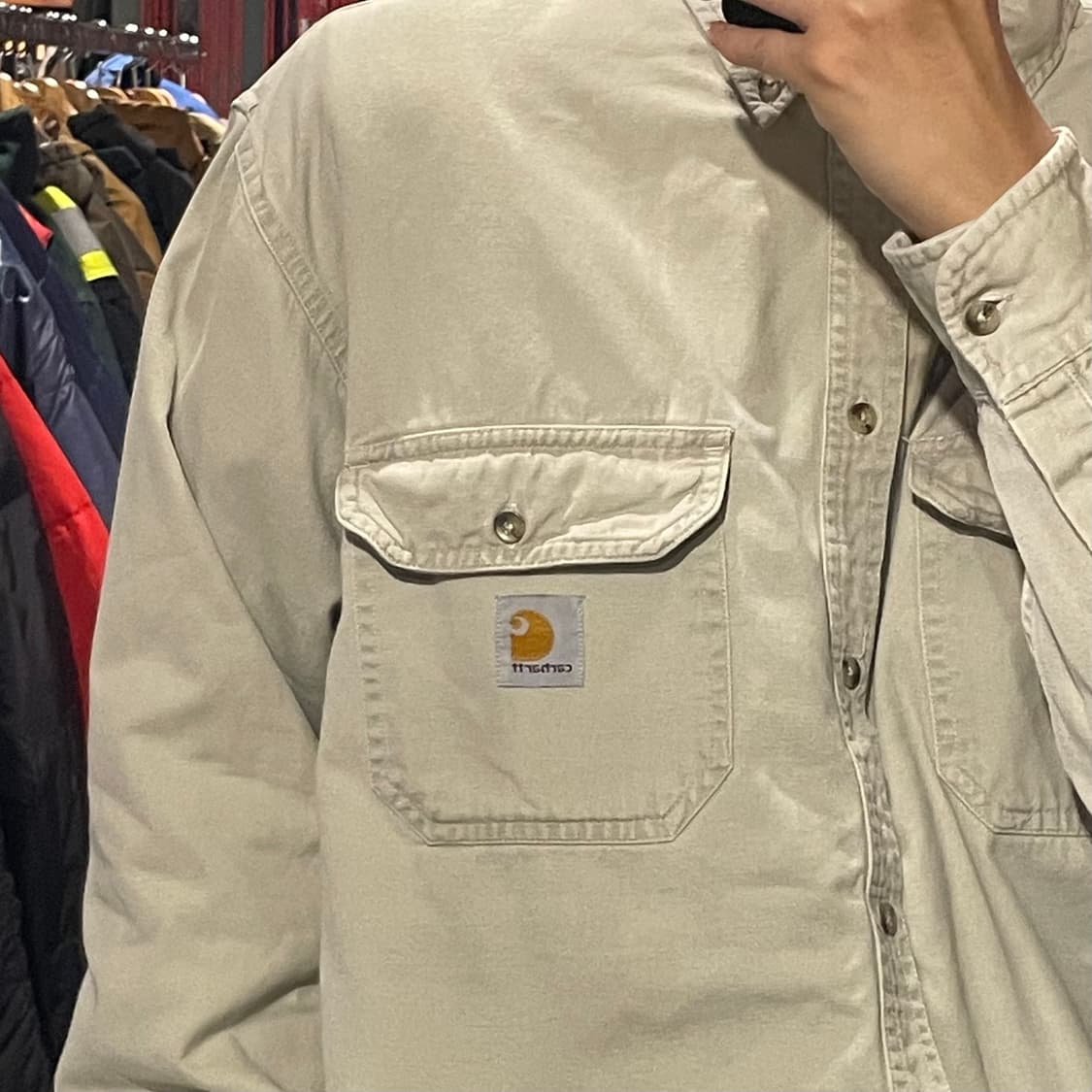 [IM] carhartt 칼하트 그레이지 긴팔셔츠 상품이미지5