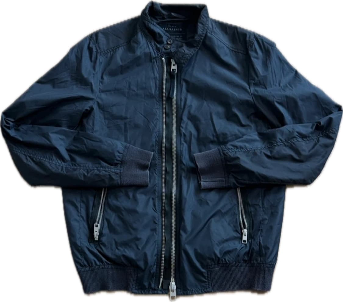 올세인츠 스탠드 카라 나일론 봄버 자켓 상품이미지1