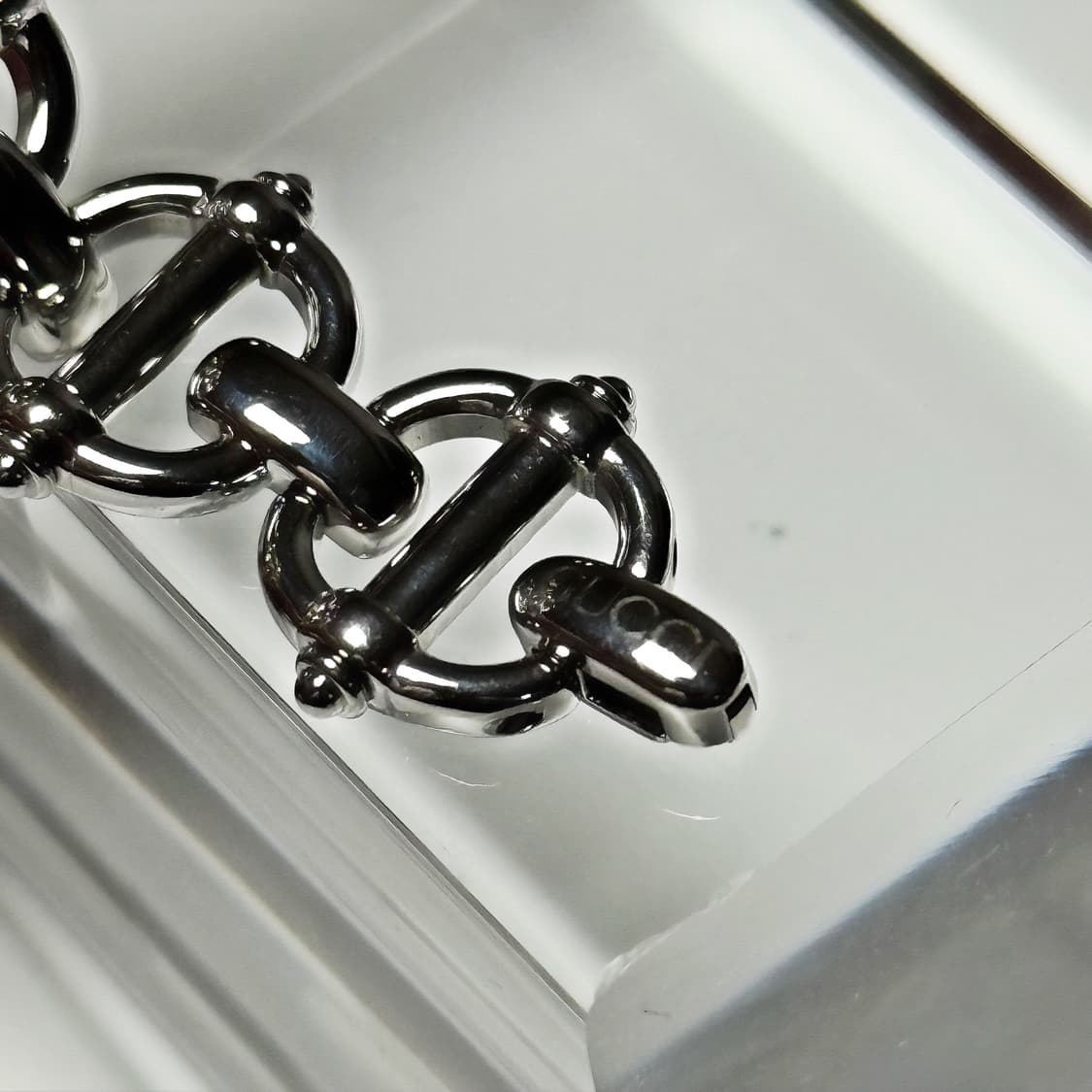 80's90's 빈티지 구찌 홀스빗 브레이슬릿 블랙다이얼 워치 상품이미지5