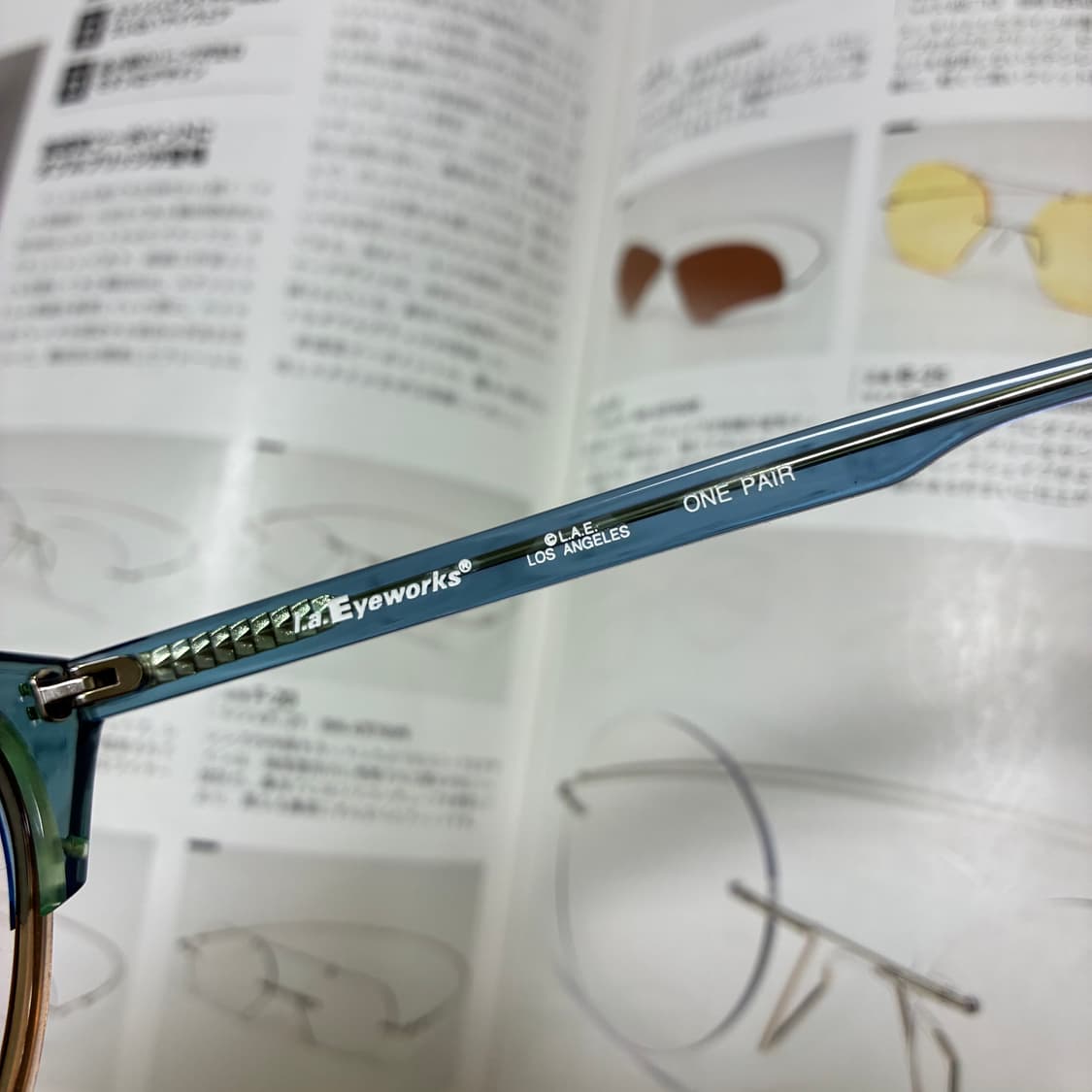 l.a. EYEWORKS 엘에이 아이웍스 캣아이 안경 상품이미지5