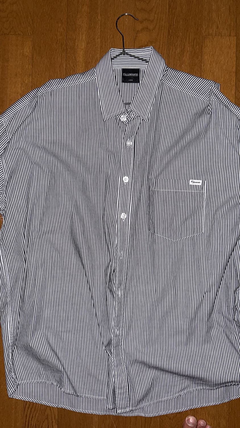 필루미네이트 스트라이프 셔츠 상품이미지1