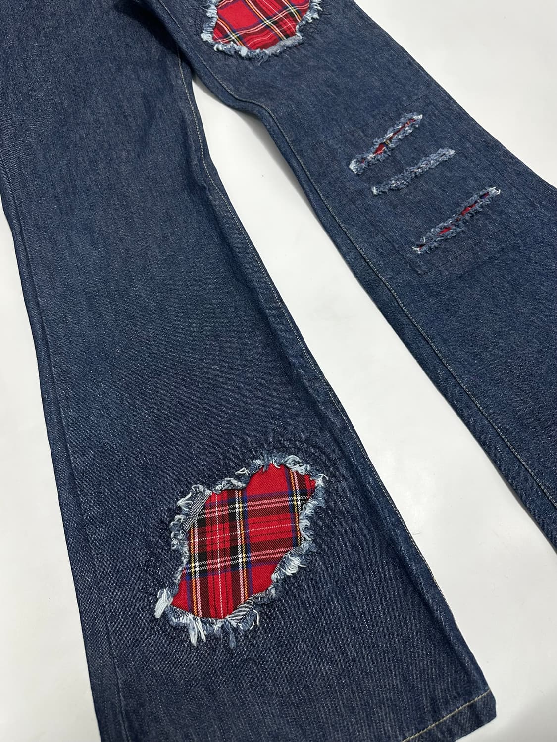 Japanese vintage 일본빈티지 y2k 패치 데님팬츠 상품이미지4