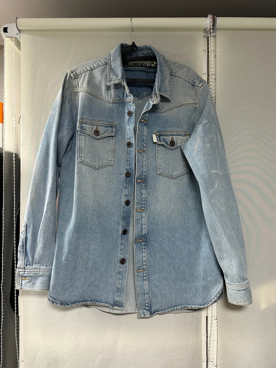 오프화이트 데님 자켓  상품이미지1