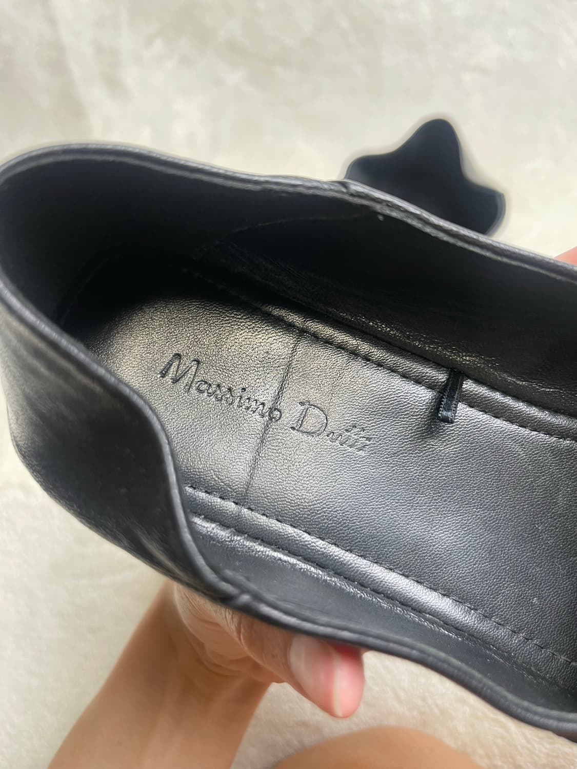 [40] MASSIMO DUTTI 플랫 가죽 || 255 상품이미지4