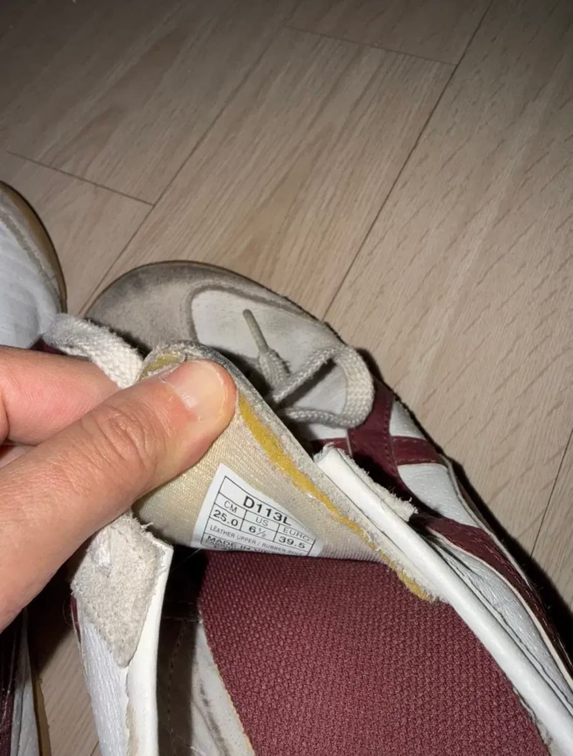 오니츠카타이거 레더 250 상품이미지3