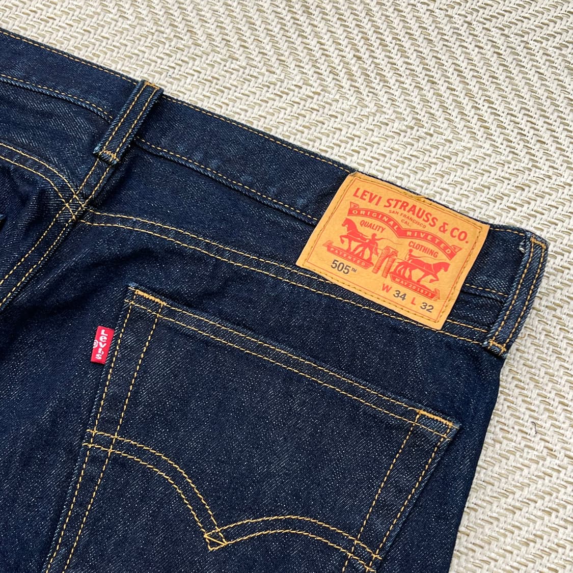 리바이스 505 데님팬츠 r3527 상품이미지5
