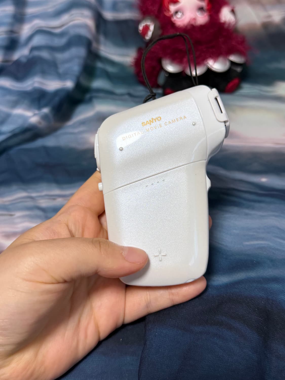 산요 작티 cg9 흰색 디카 캠코더 카메라 초미품 풀박🤍✨ 상품이미지4