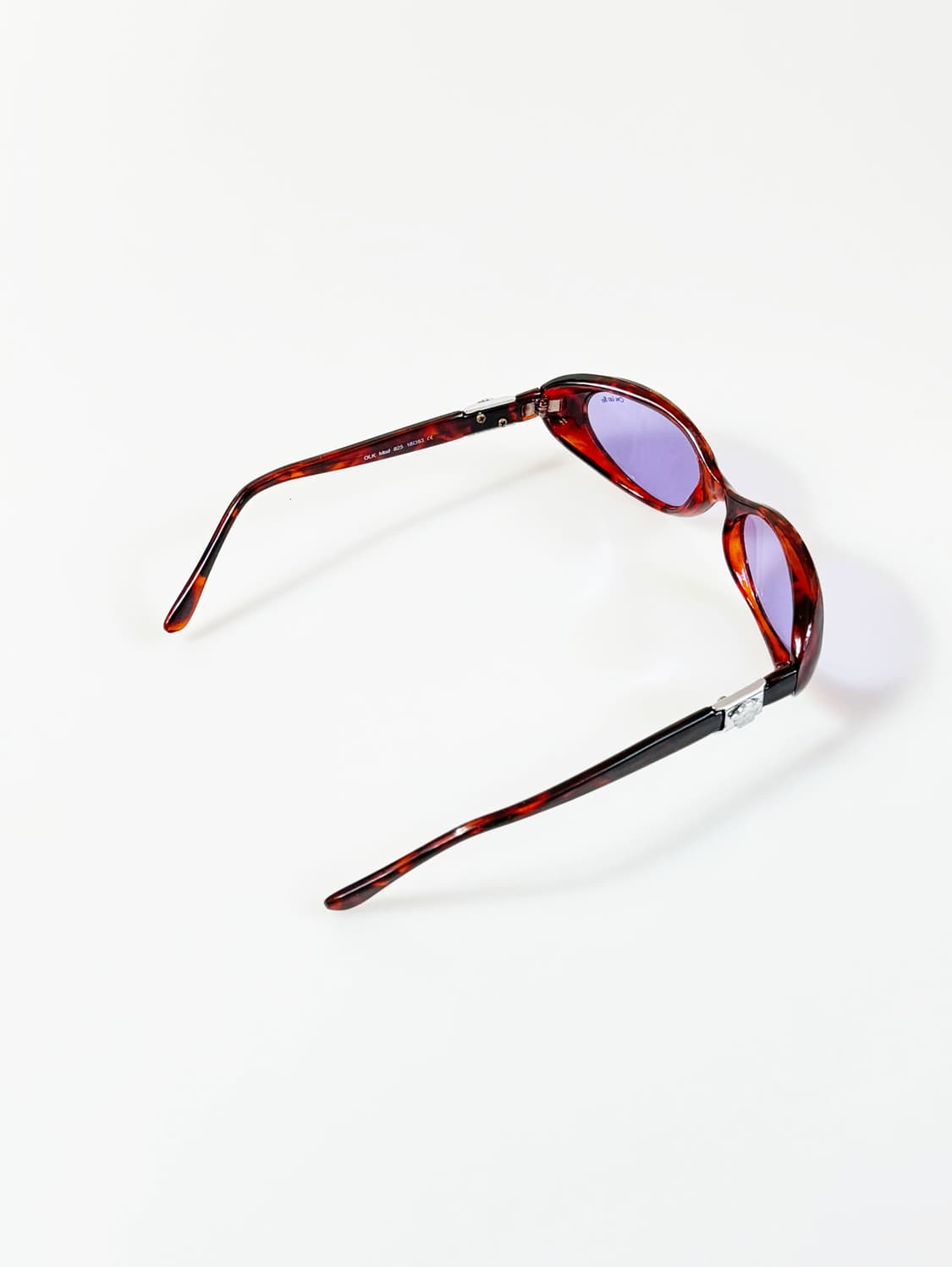 90s One Last Kiss 레오파드 오벌 틴트 빈티지 선글라스 상품이미지5