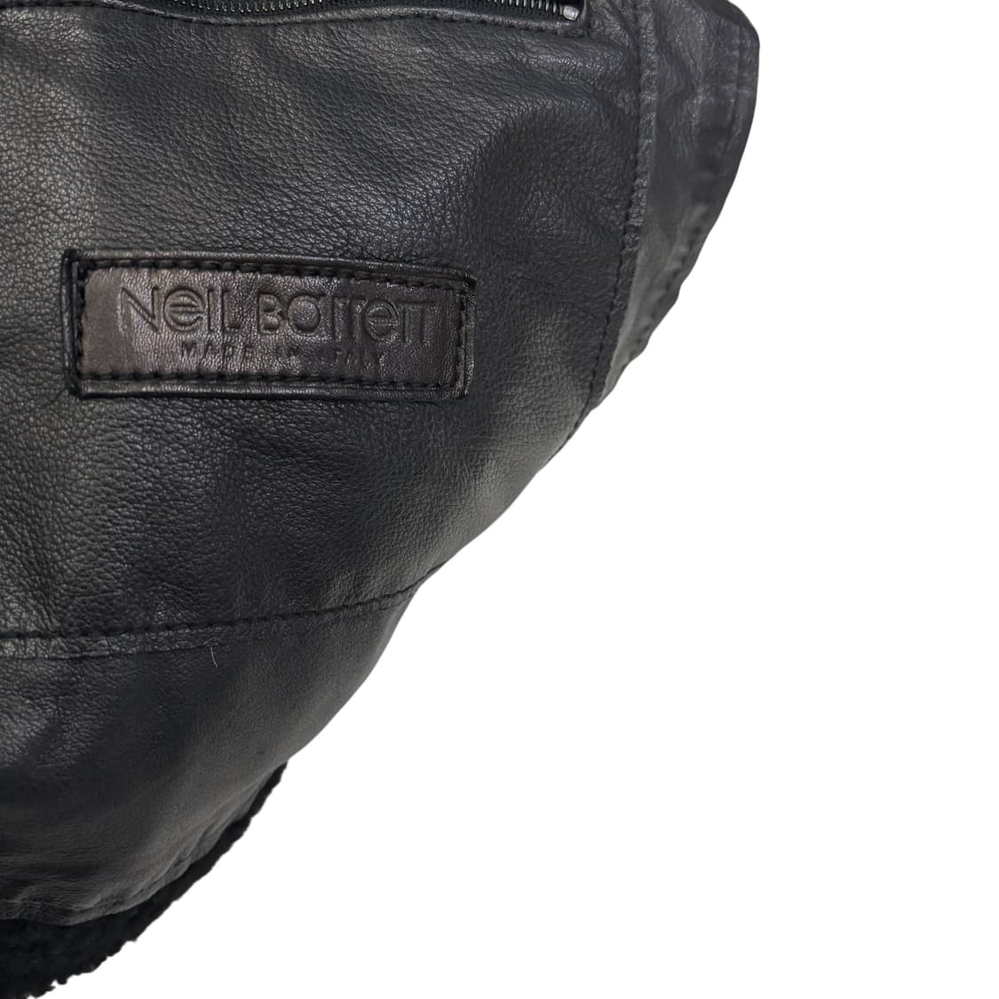 닐바렛 소가죽 무스탕 국내 백화점 택 상품이미지5