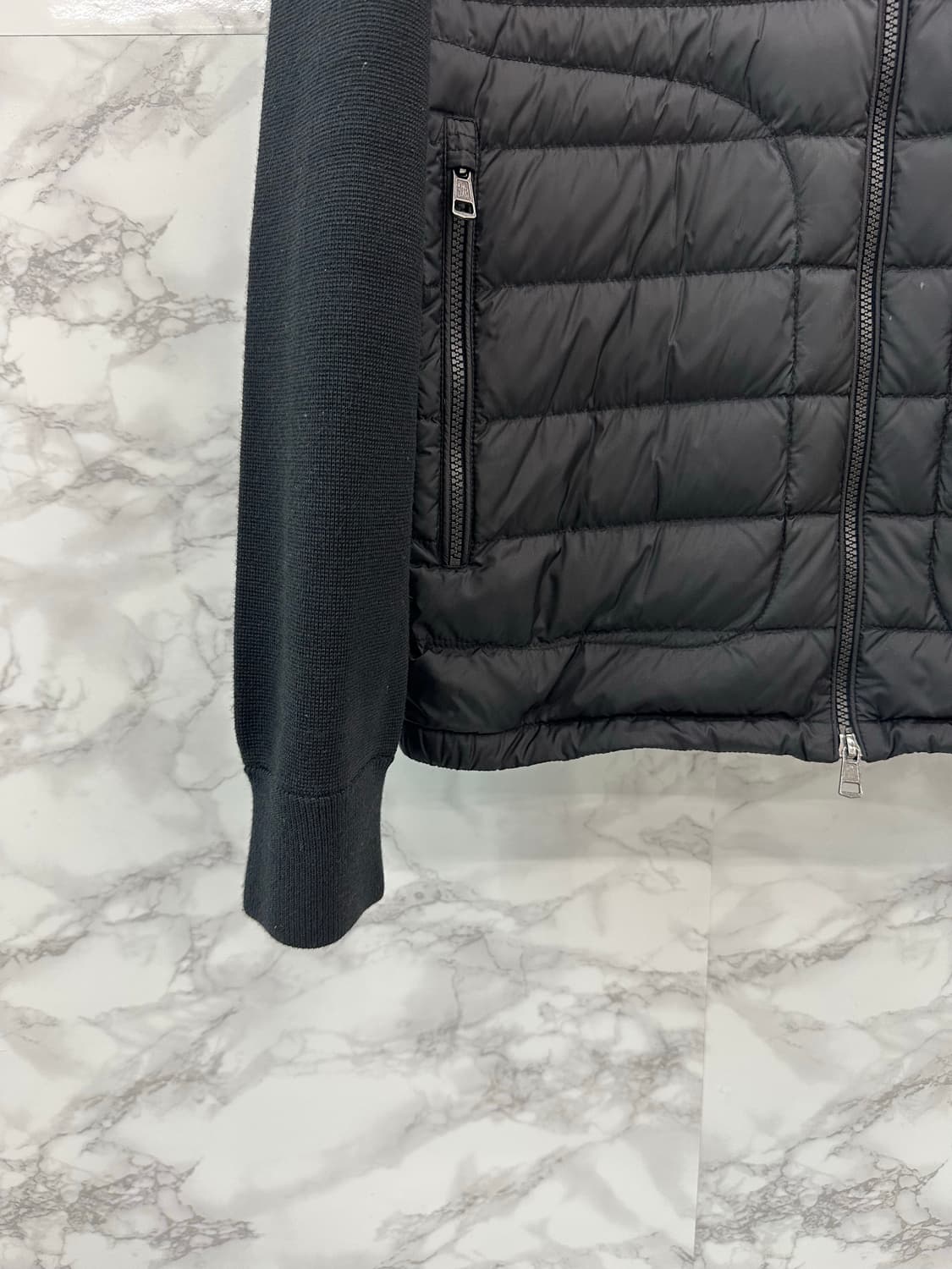 몽클레어 김현우 니트패딩 XL 상품이미지4