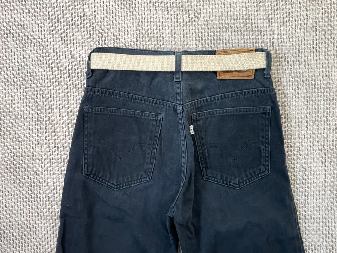 빈티지 웨스턴 비즈 스트랩 웨빙 벨트 J03879 상품이미지5