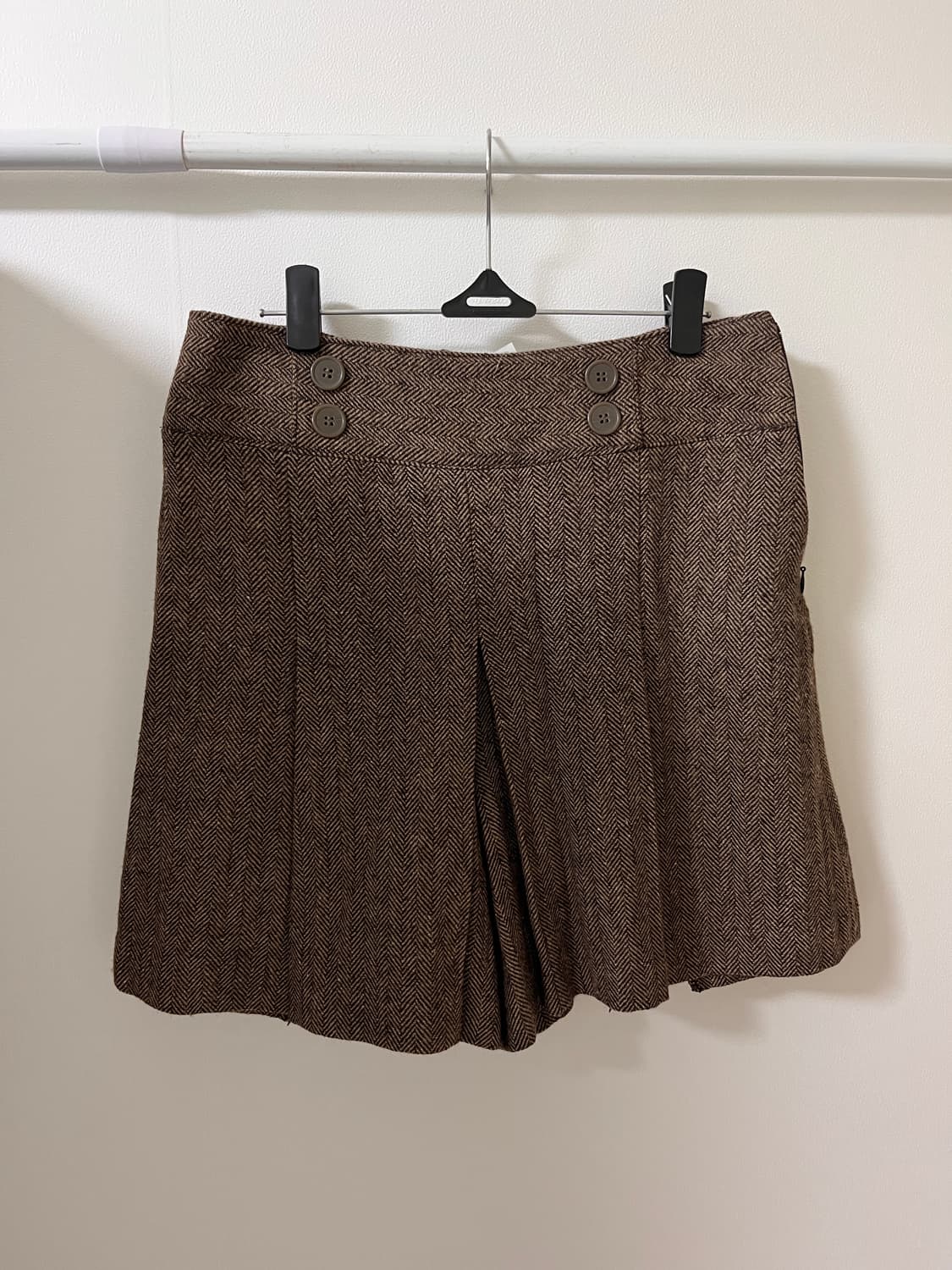 브라운 빈티지 치마바지  상품이미지4