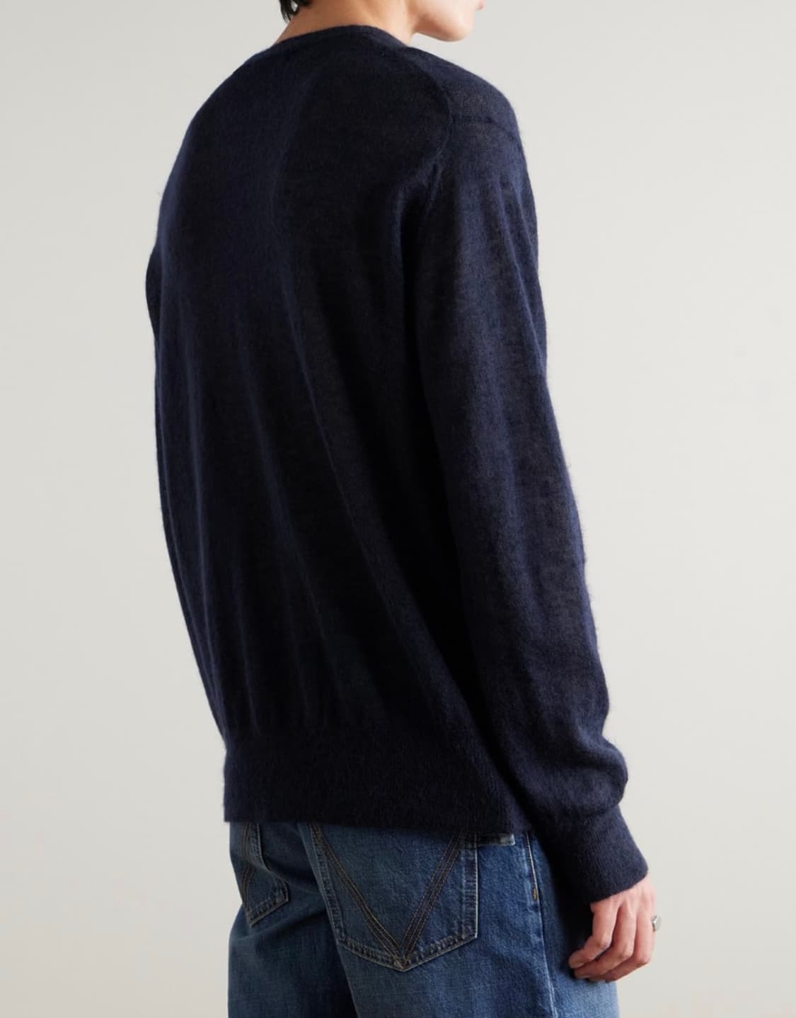 Auralee  모헤어 혼방 스웨터  상품이미지3