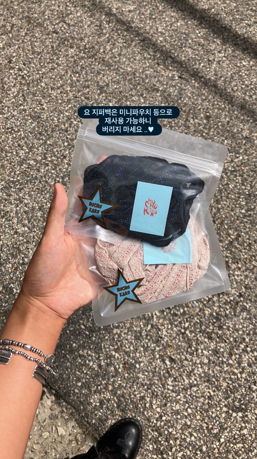 후추카루 빈티지 미니 도트 스카프 머플러  상품이미지2