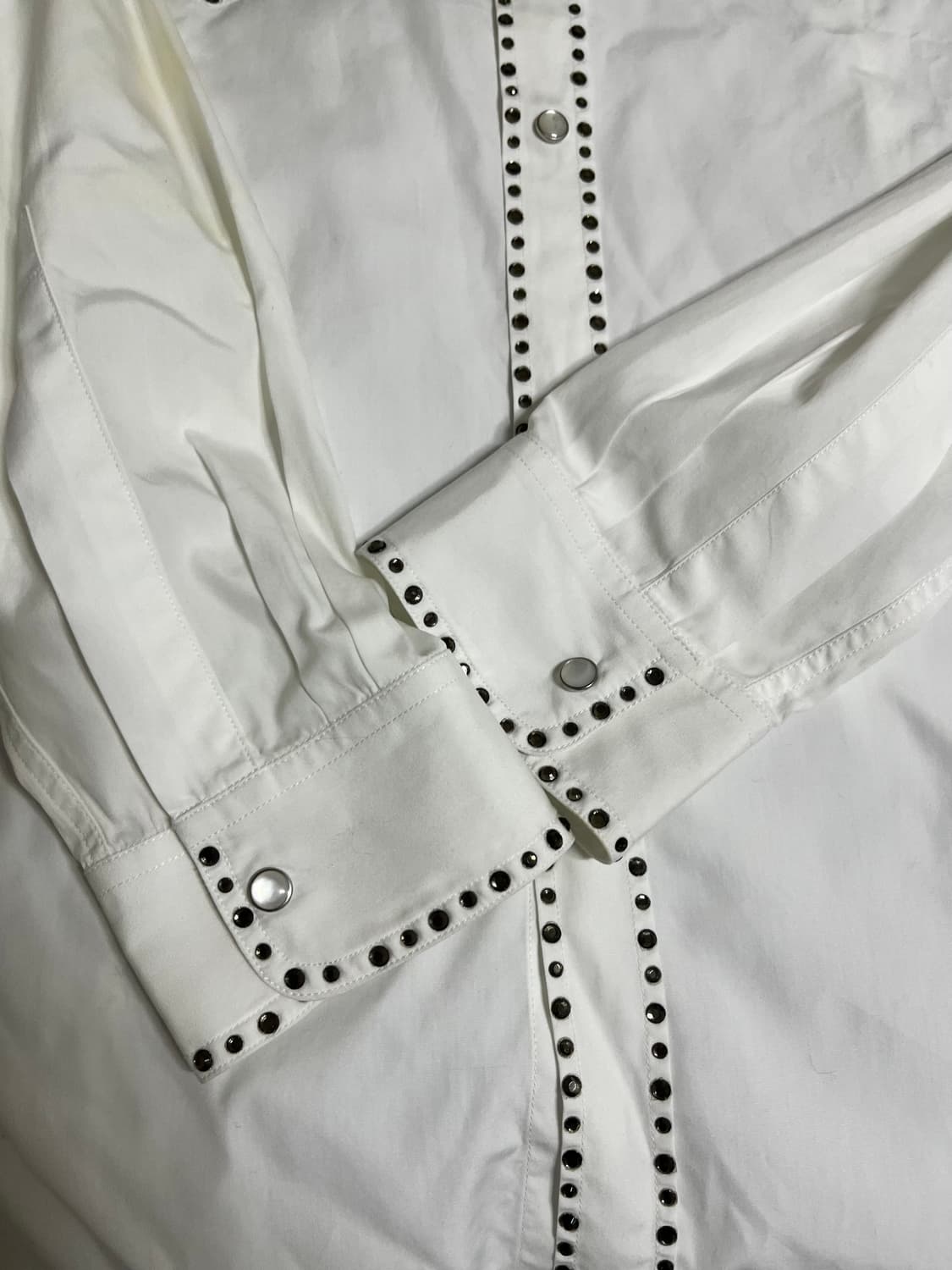 드리스반노튼 스터드 웨스턴 셔츠 상품이미지5