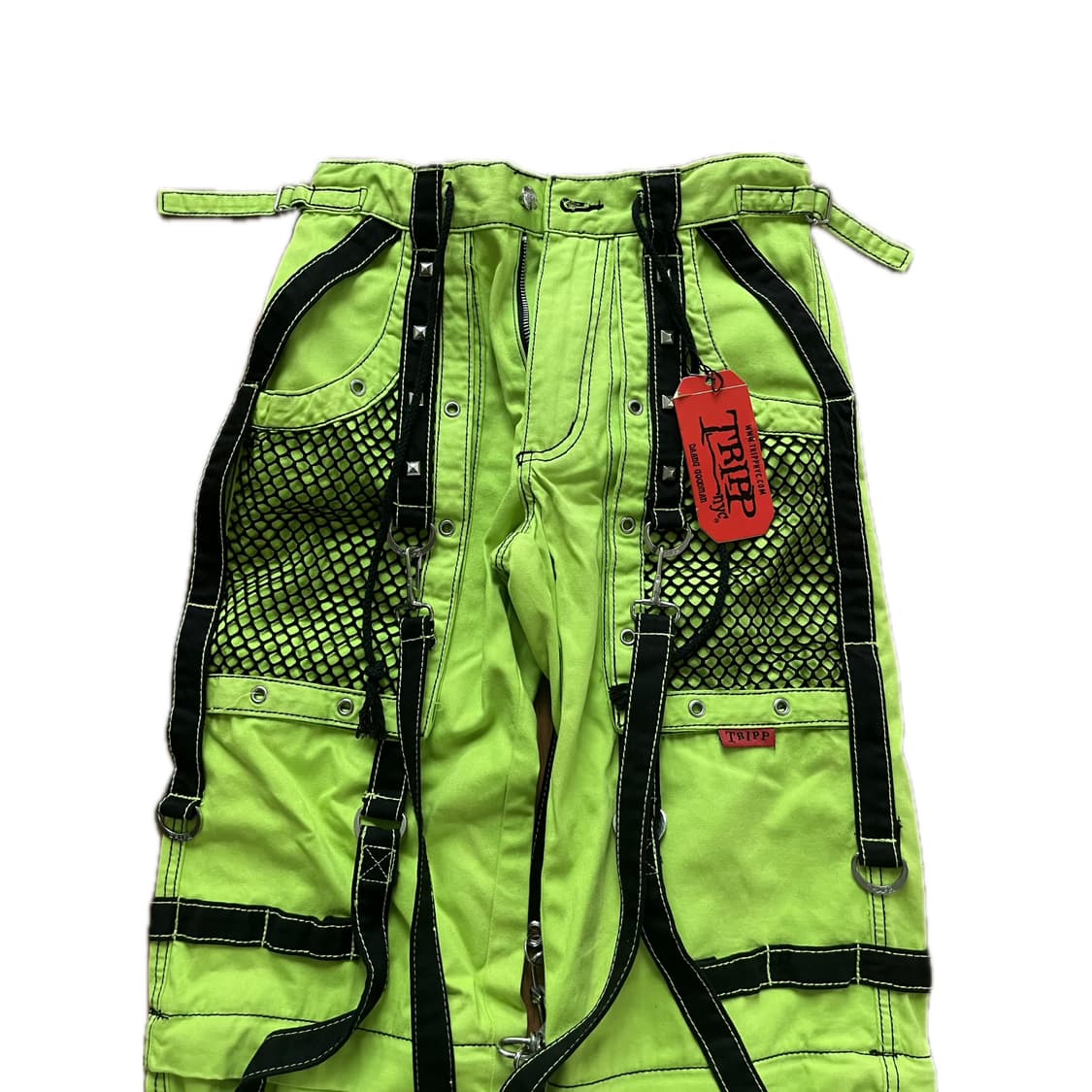 트립 nyc tripp nyc 네온 팬츠 xxs 펑크 고스 서브컬쳐 상품이미지2