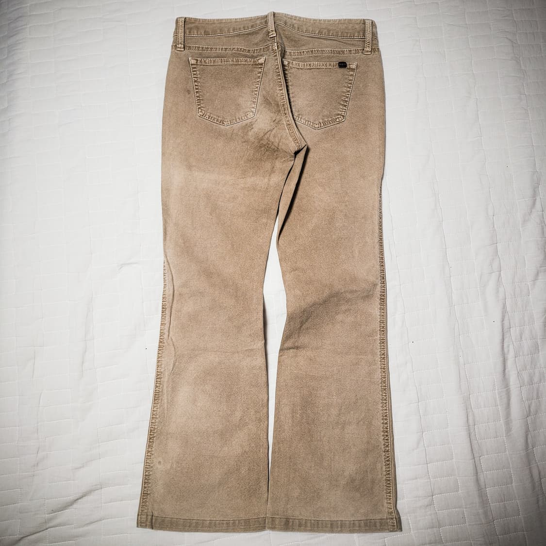 y2k WOW Jeans Beige Flare Denim 상품이미지4
