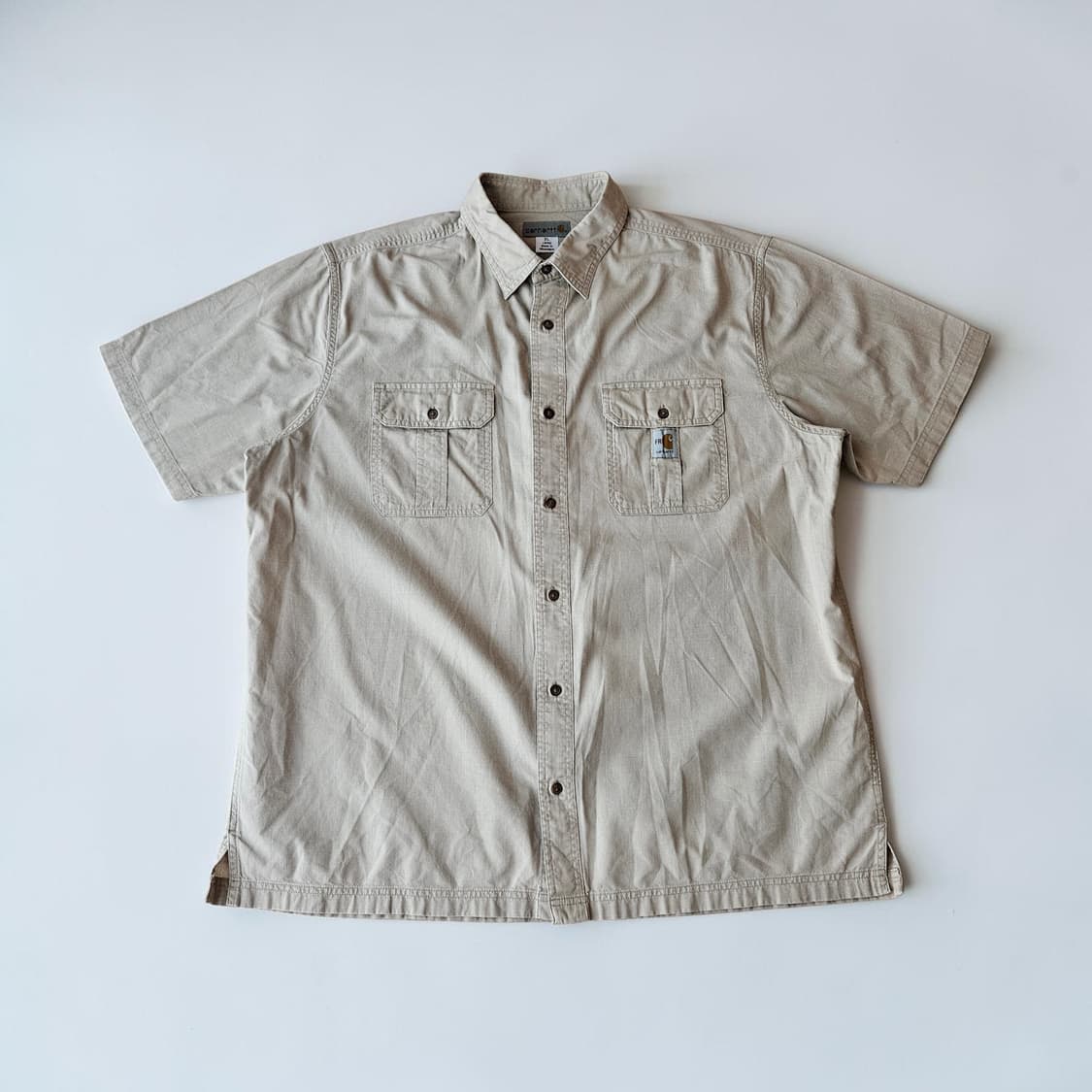 FR칼하트 면 오버핏 긴팔셔츠 XL 상품이미지1