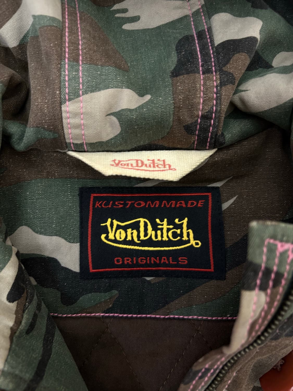 본더치 카모 후드자켓 상품이미지5