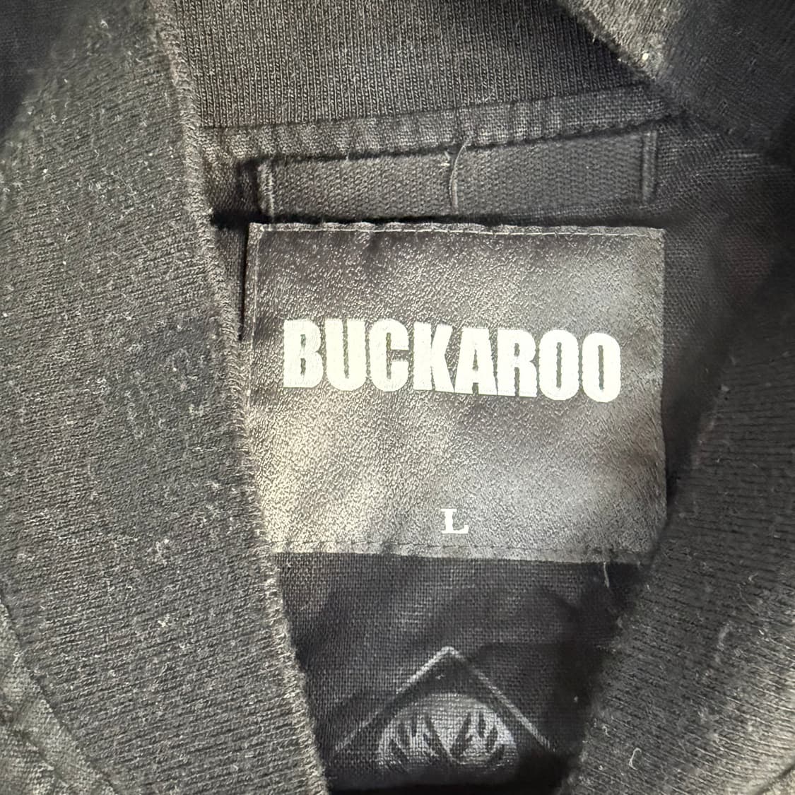 [L] 버카루 블랙 봄버 자켓 0112T1 상품이미지3