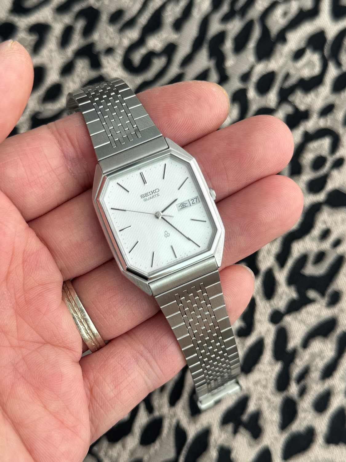 80s 빈티지 세이코 옥타곤 쿼츠 (미품) 희귀 상품이미지8