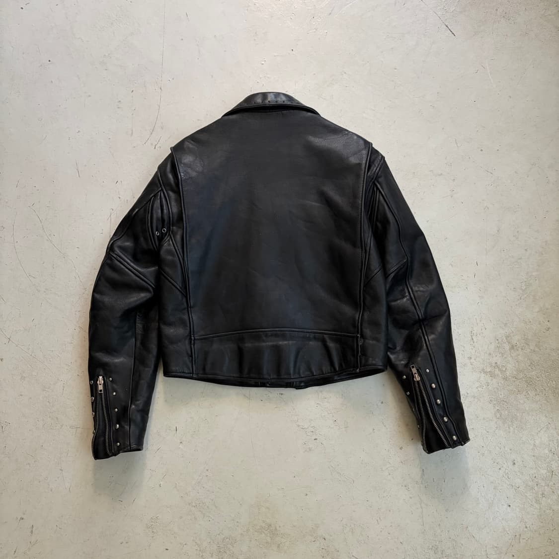 할리데이비슨 빈티지 소가죽 라이더 자켓 M 상품이미지9