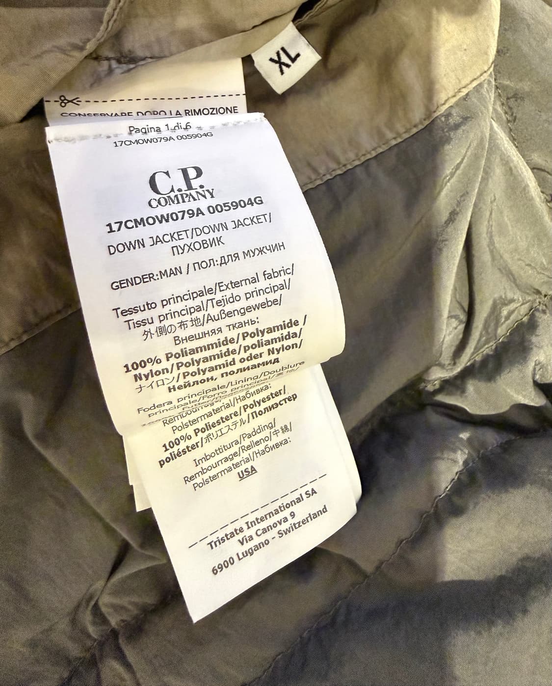 CP컴퍼니 크롬R 후드 렌즈 패딩 상품이미지10