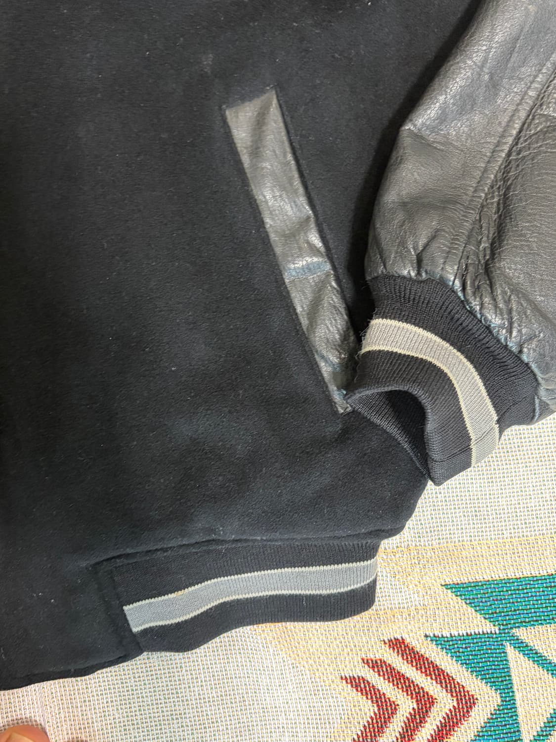 화이트삭스 리얼레더 바시티 자켓 / MLB leather varsity 상품이미지8