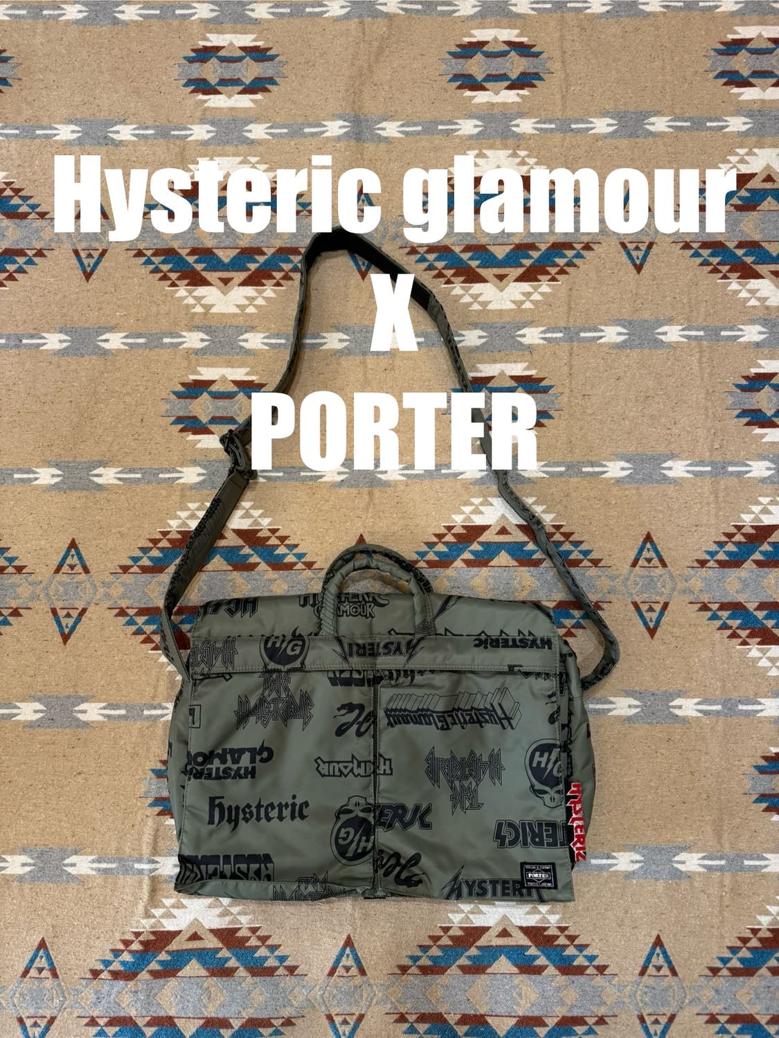 [OS] 포터 x 히스테릭글래머 탱커 2way 브리프 케이스 상품이미지1
