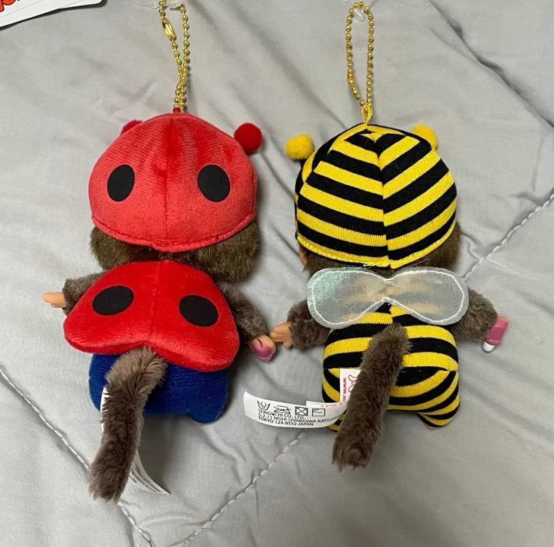 몬치치 베비치치 무당벌레 꿀벌 인형키링 키 체인 상품이미지4