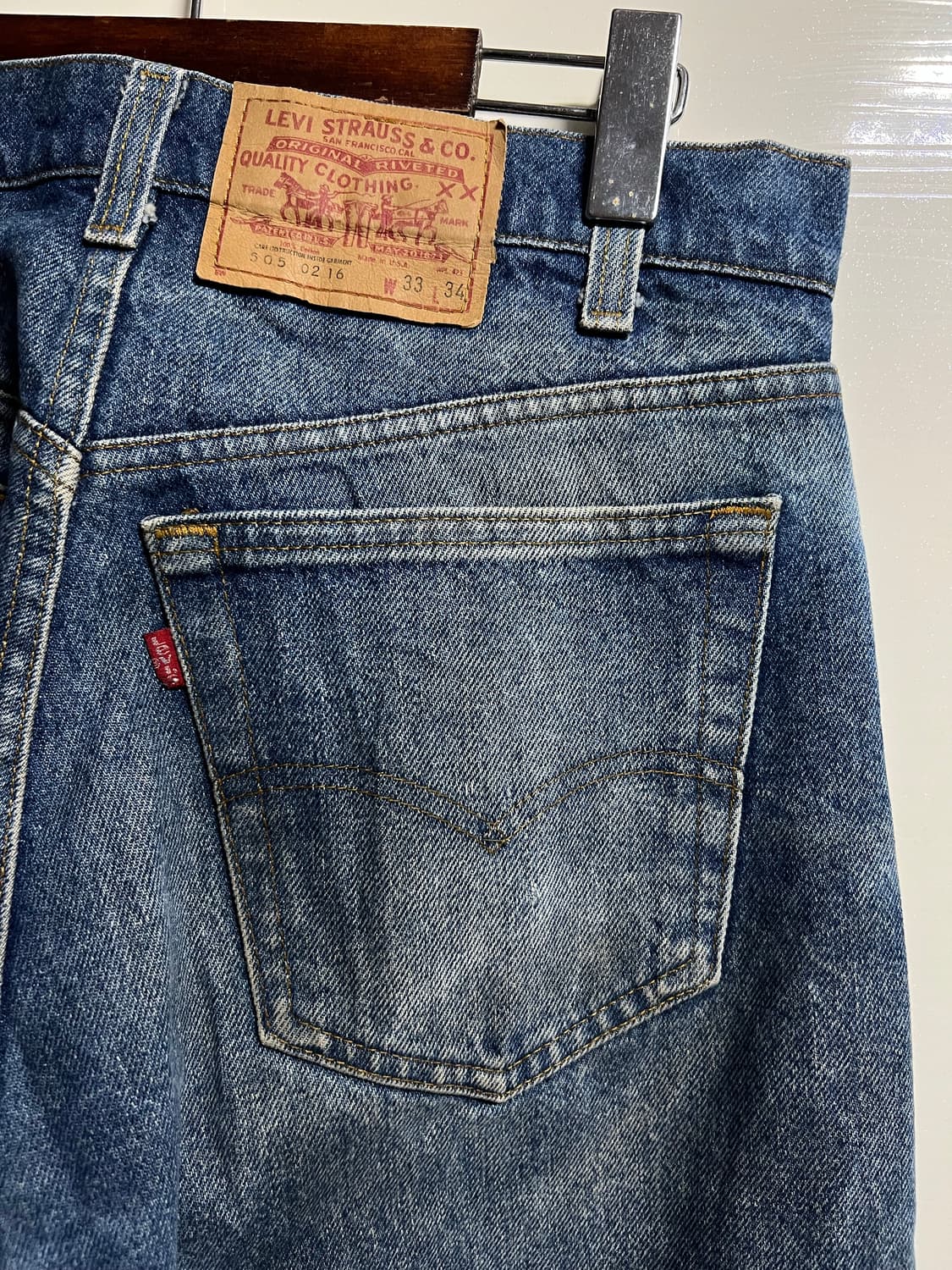 빈티지 80s 리바이스 데님팬츠 상품이미지6